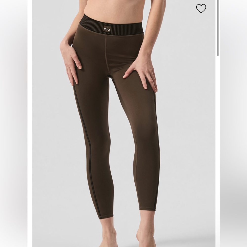 ALO Yoga Chocolate Brown Leggings